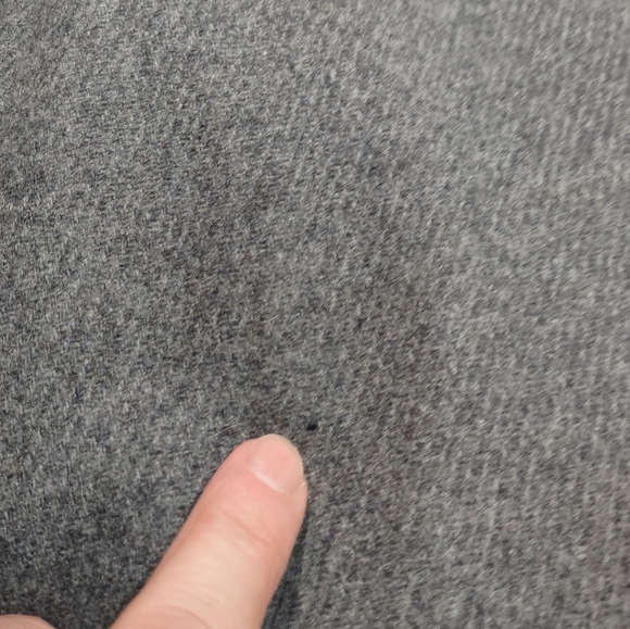 Kristen Blake, Wool blend, Gray, Size Small, Zip up, Pea Coat - Picture 15 of 16